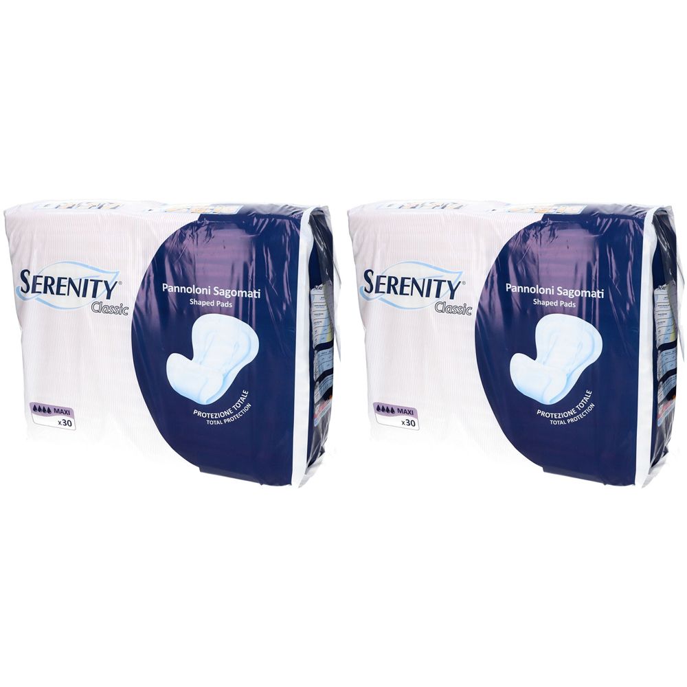 Serenity® Classic Pannolone Sagomato Maxi Set da 2