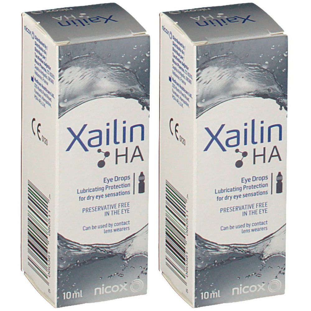 Xailin HA Collirio Set da 2