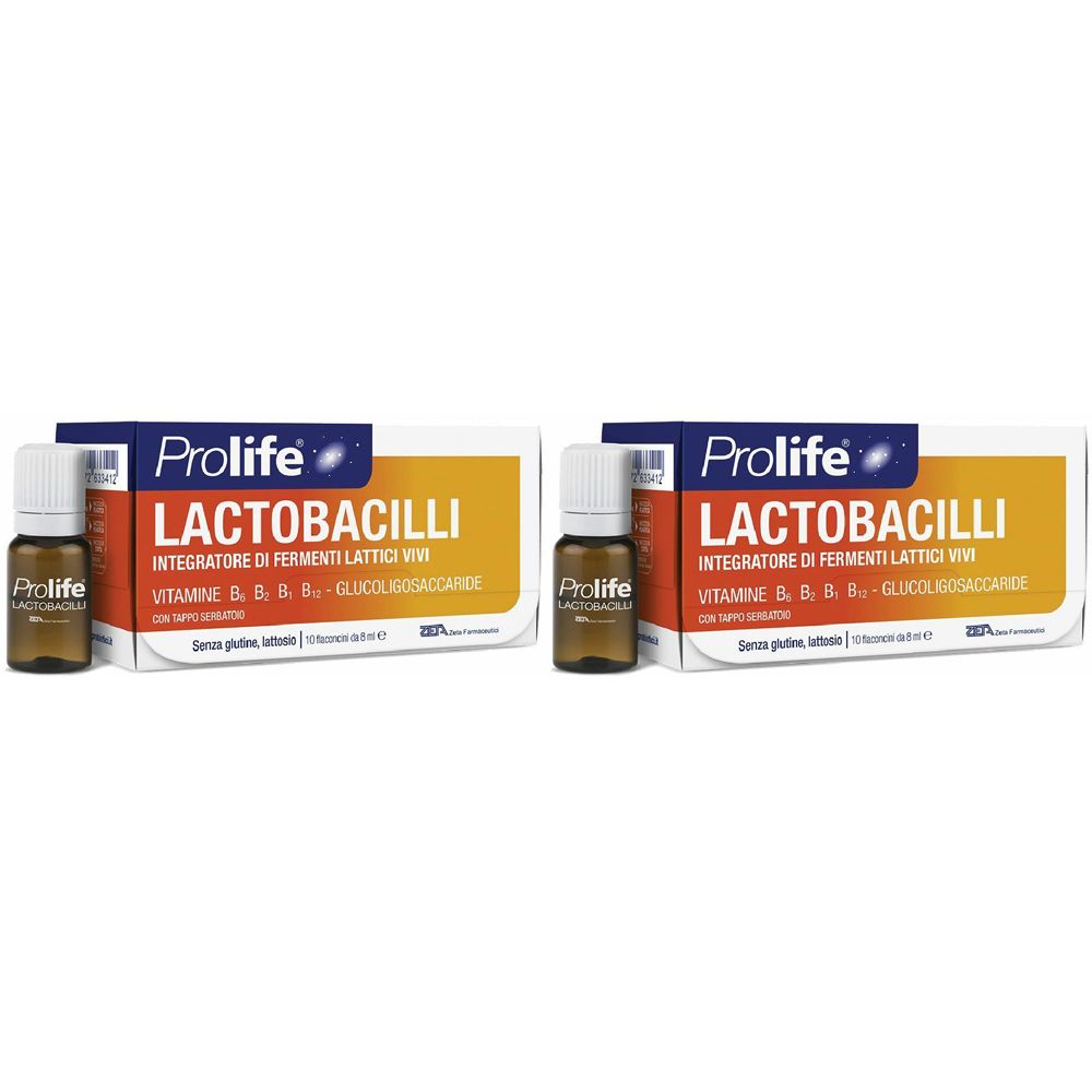 Prolife® Lactobacilli Flaconcini Bevibili Set da 2