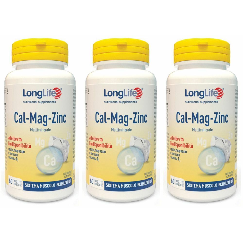 LongLife® Cal-Mag-Zinc Set da 3