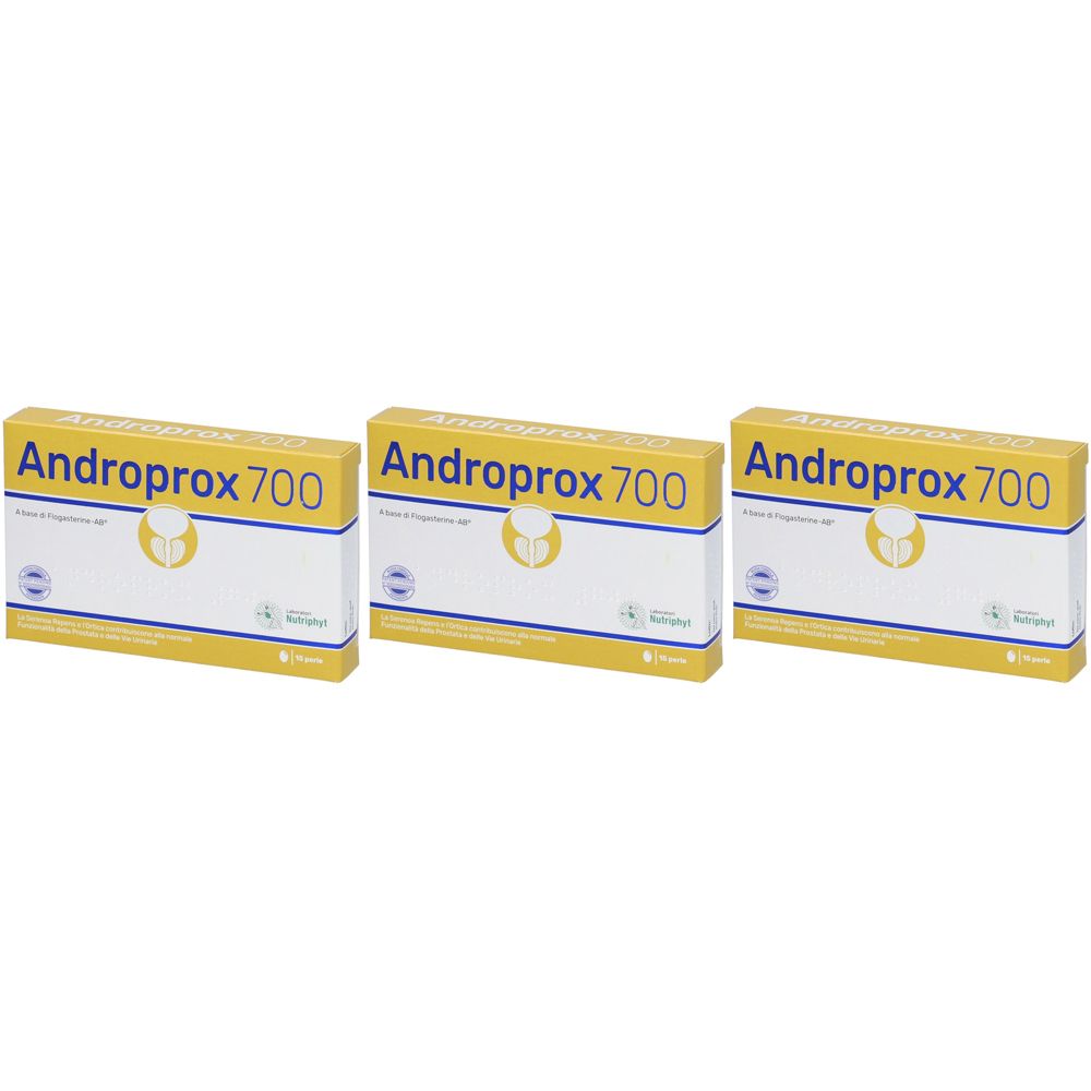 Laboratori Nutriphyt Androprox™ 700 Set da 3