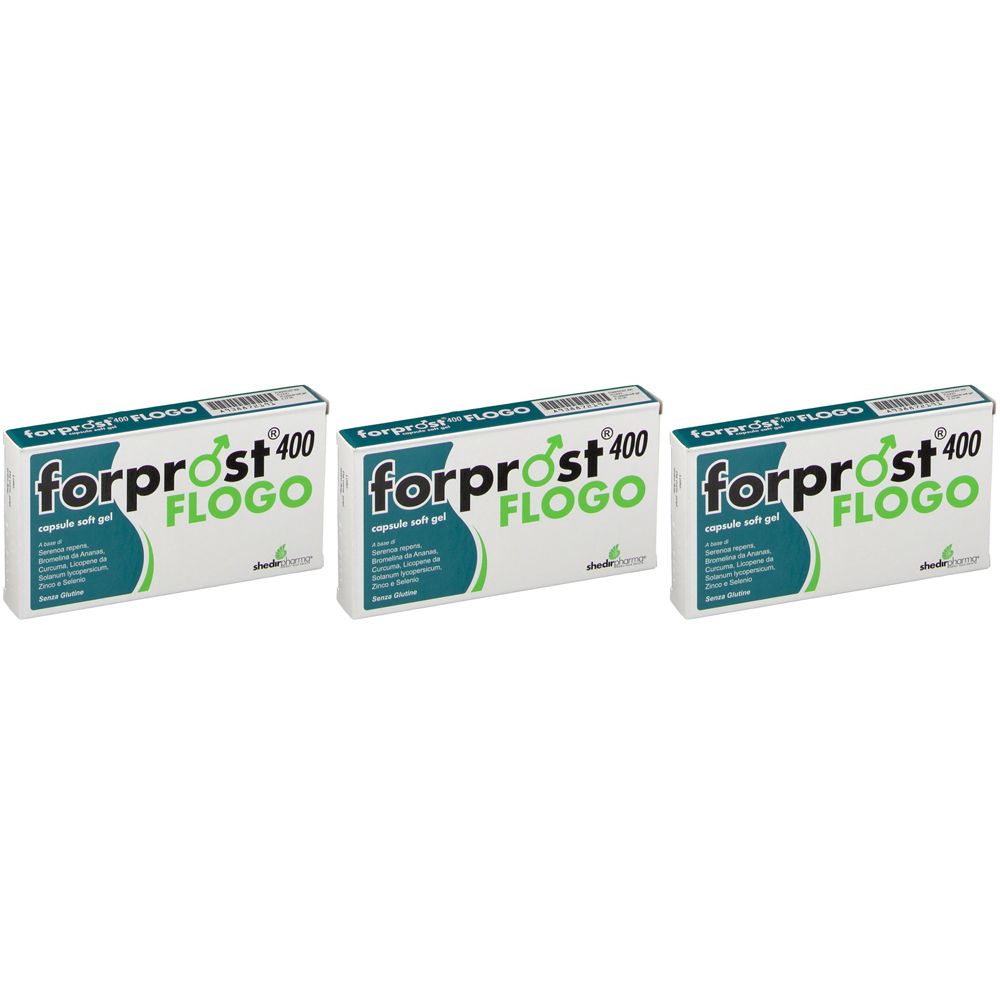 Shedir Pharma® Forprost® 400 Flogo Set da 3