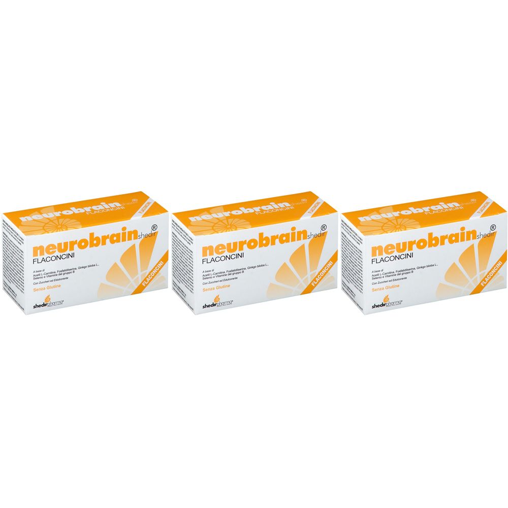 Neurobrain Shedir® Flaconcini Set da 3