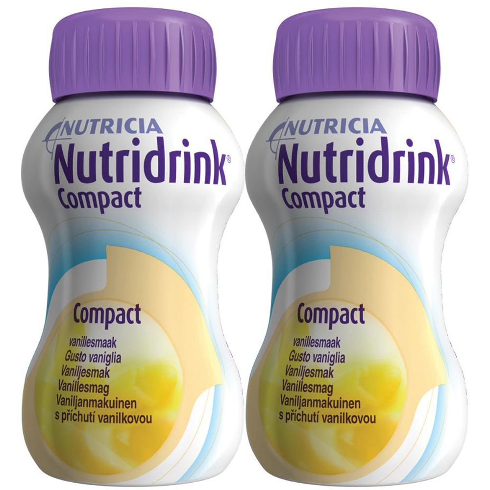 Danone Nutricia Nutridrink Compact Gusto Vaniglia Set da 2