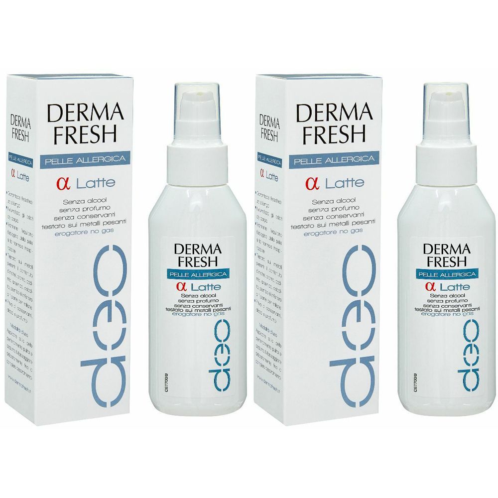 DERMA FRESH Deo α Latte Pelle Allergica