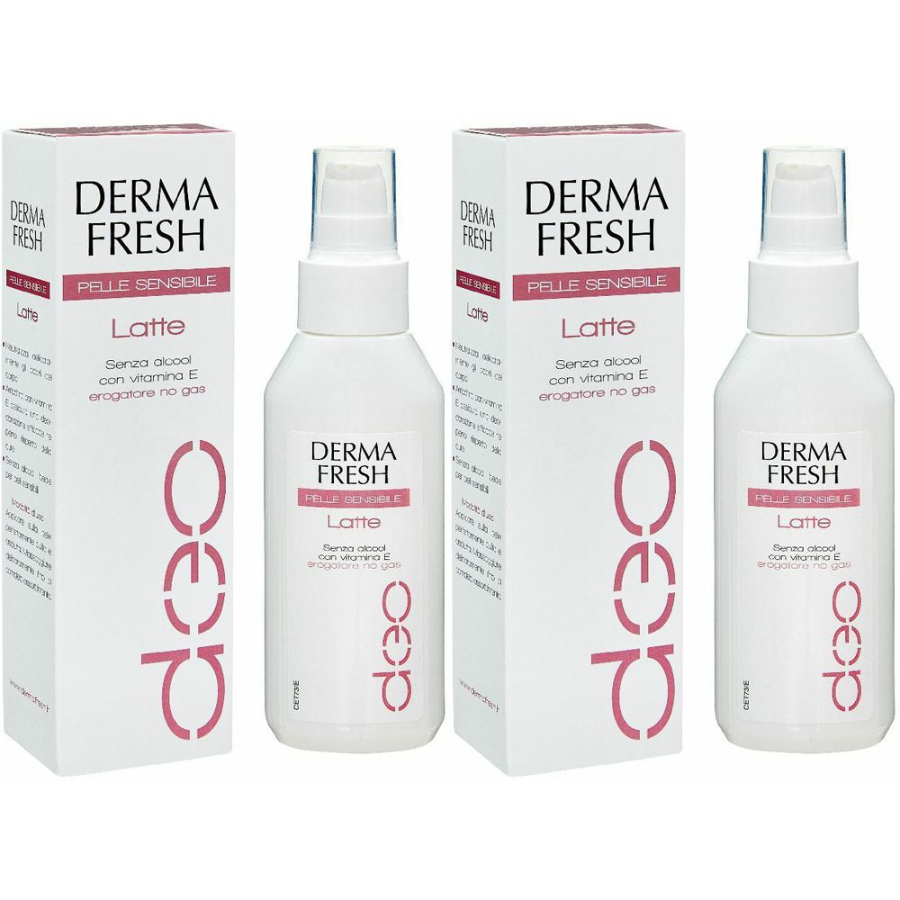 DERMA FRESH Deo Latte Pelle Sensibile Set da 2