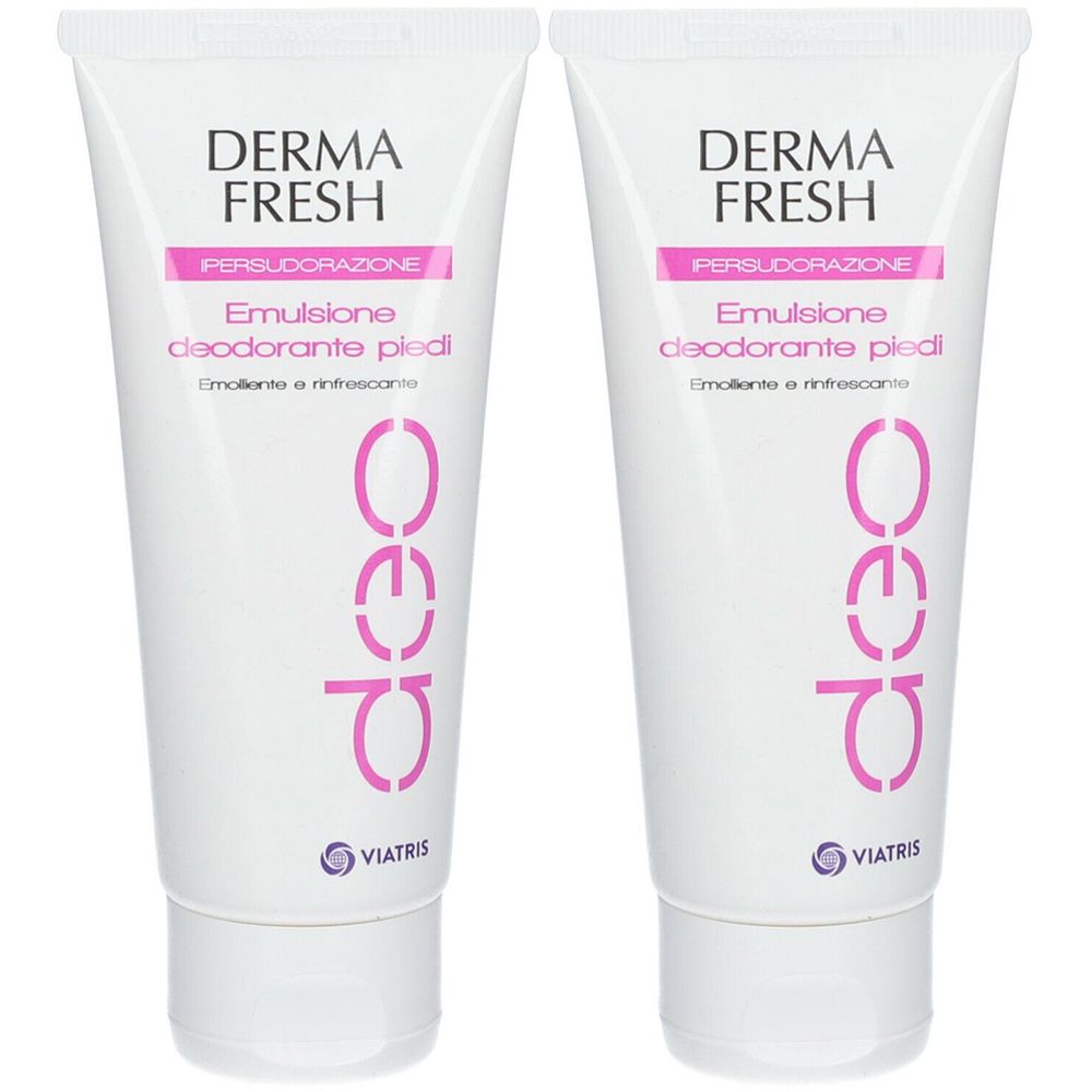 Dermafresh Ipersudorazione Emulsione Piedi Set da 2