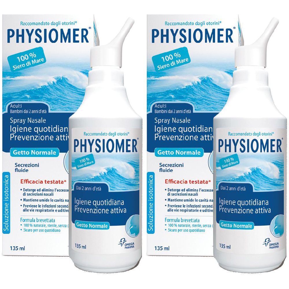 Physiomer® Spray Nasale Getto Normale Set da 2