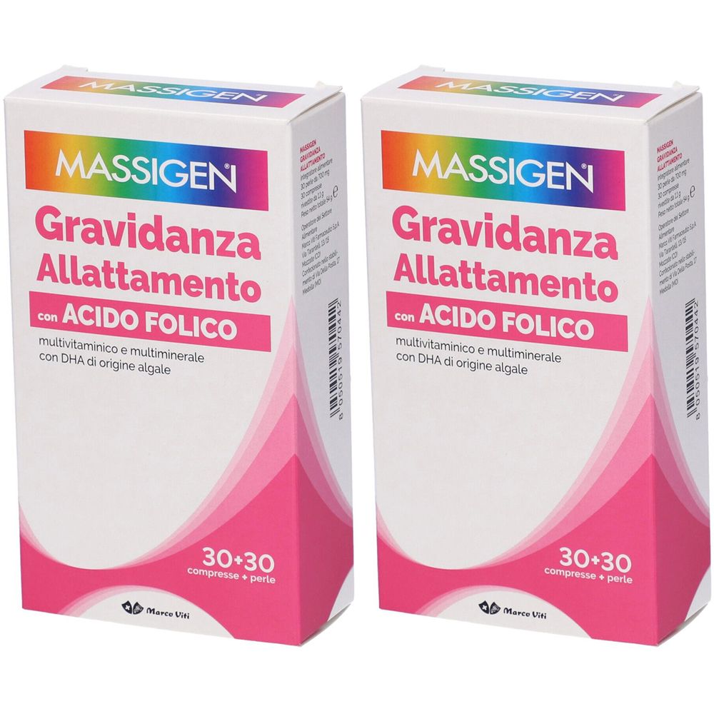 Marco Viti Dailyvit+ Gravidanza Allattamento Set da 2