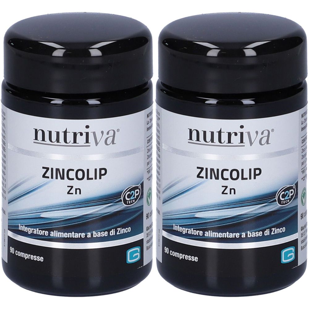 Nutriva Zincolip Compresse Set da 2