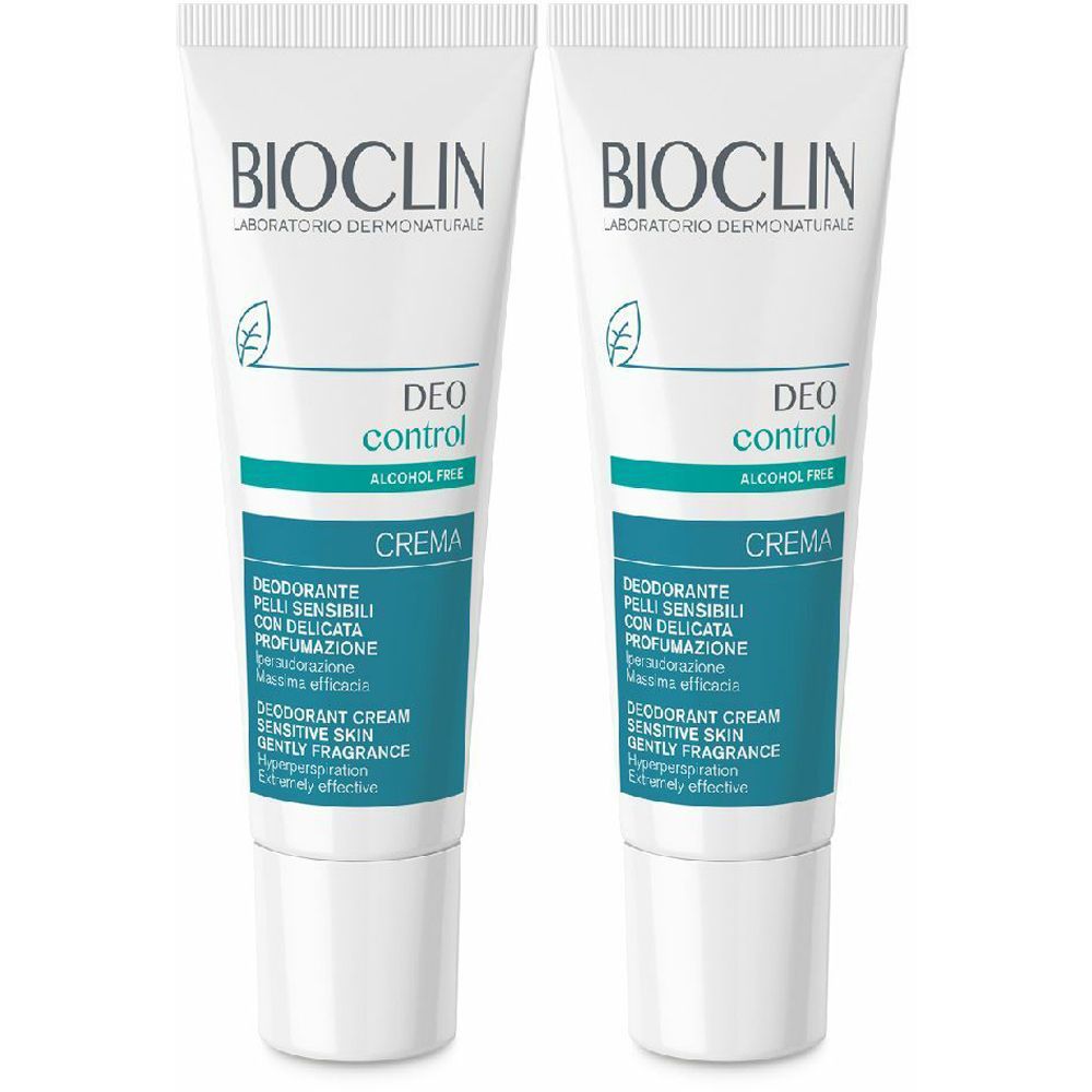 BIOCLIN Deo Control Crema Alcohol Free Set da 2