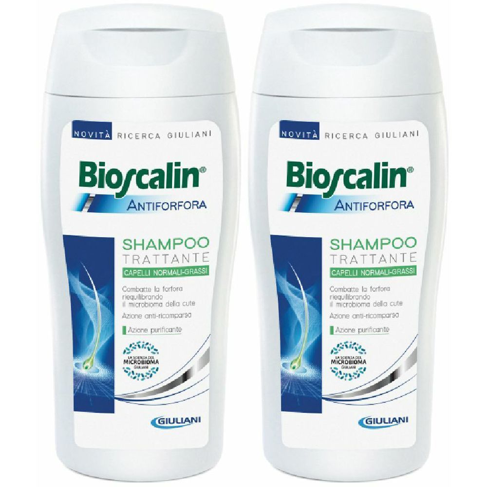 Bioscalin® Shampoo Antiforfora Capelli normali-grassi Set da 2
