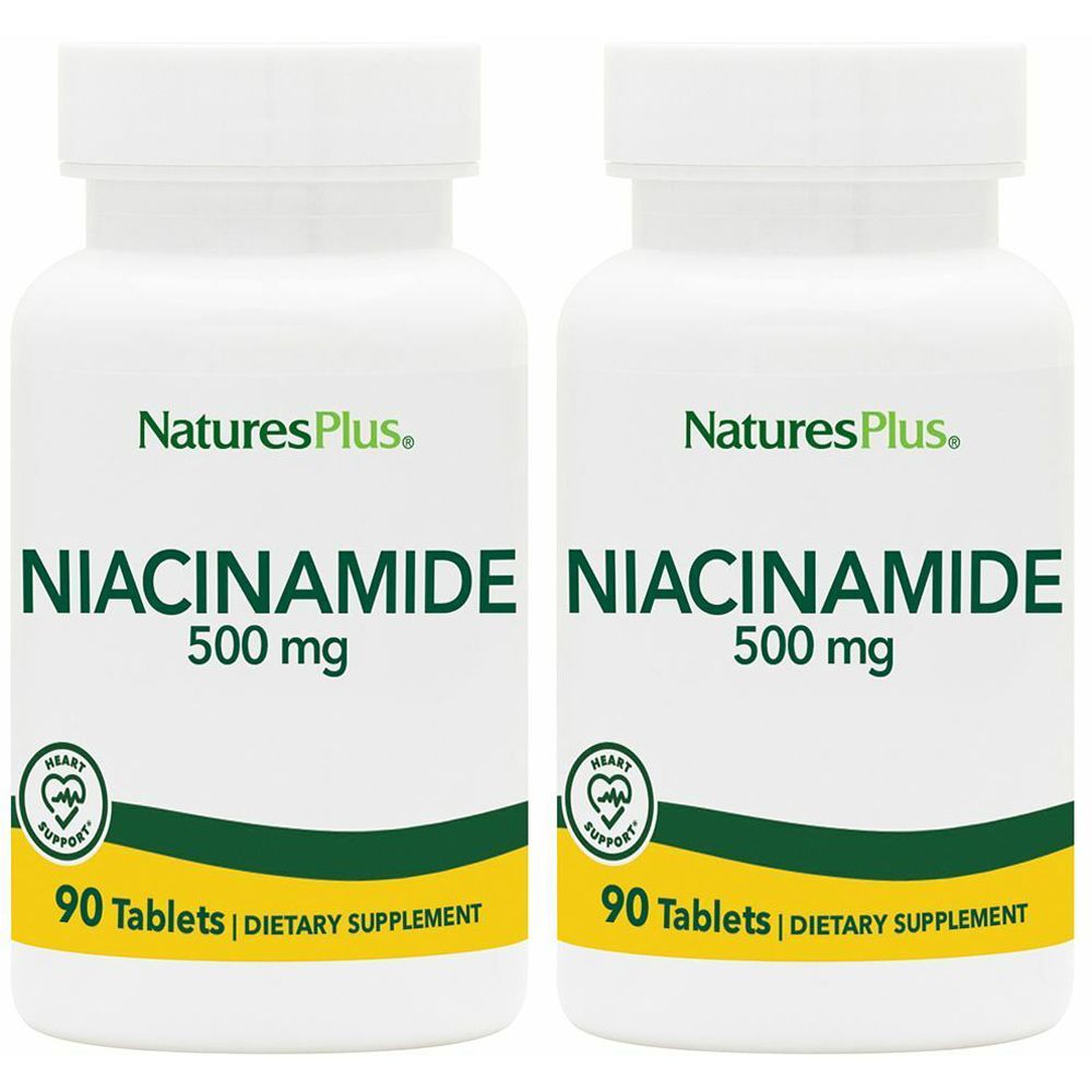 Natures Plus Niacinamide Set da 2
