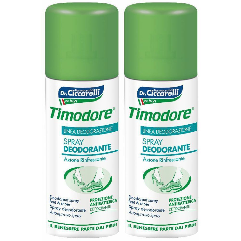 Timodore® Spray Deodorante Set da 2