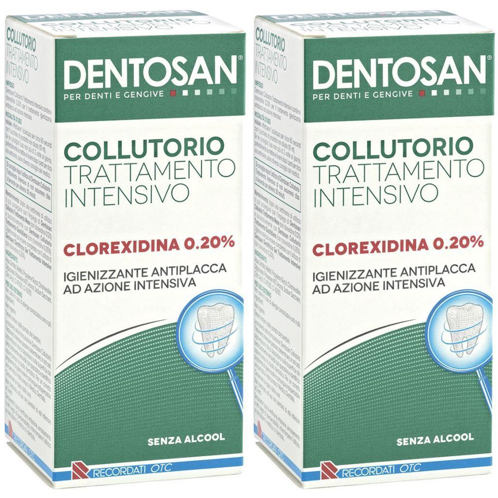 Dentosan® Collutorio Trattamento Intensivo Set da 2