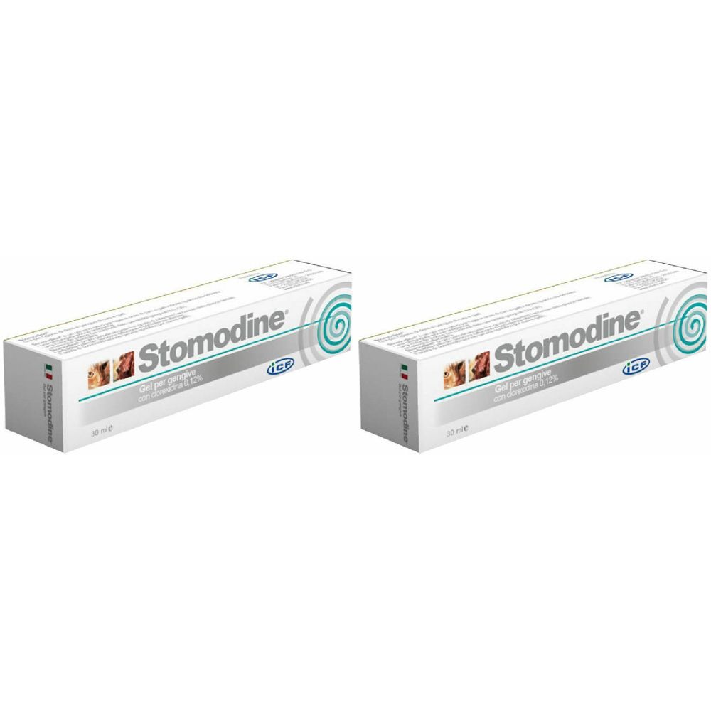 Stomodine Gel per Gengive Set da 2