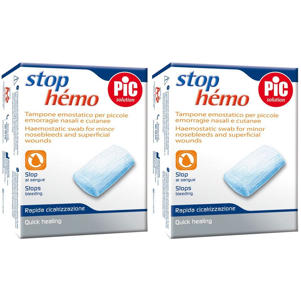 Stop Hèmo Tampone Stop al Sangue Set da 2