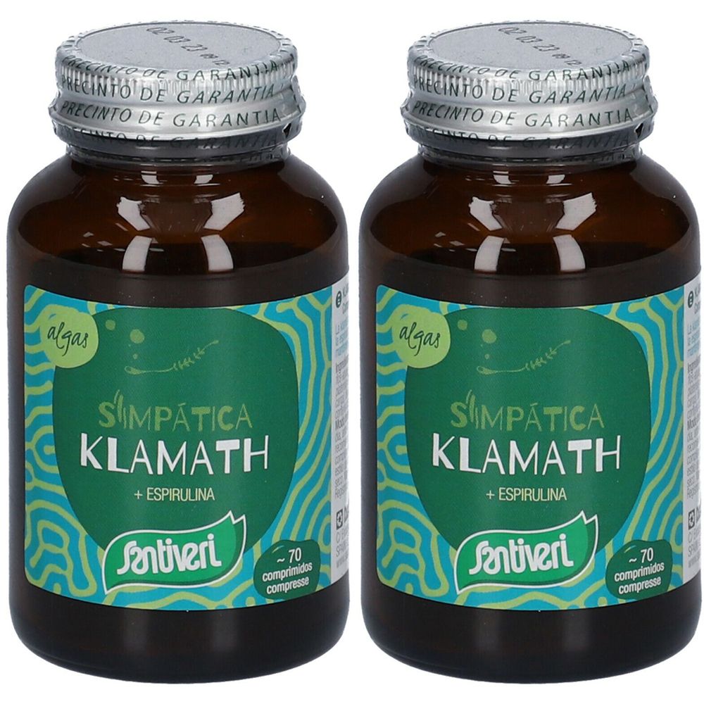 Santiveri Klamath + Spirulina Set da 2