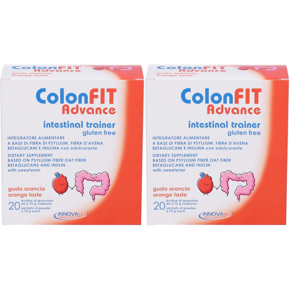 Innovares Colonfit Advance Bustine Gusto Arancia Set da 2