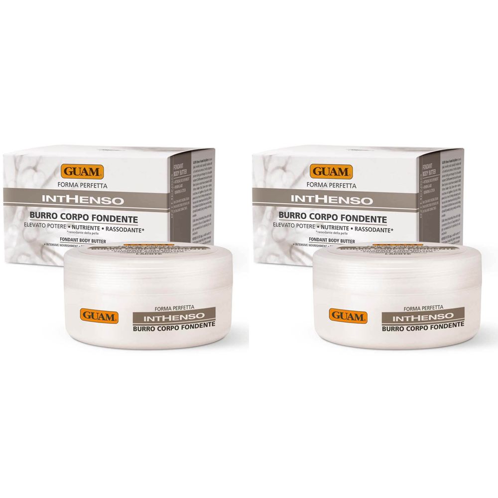 GUAM® INTHENSO Burro Corpo Fondente Set da 2