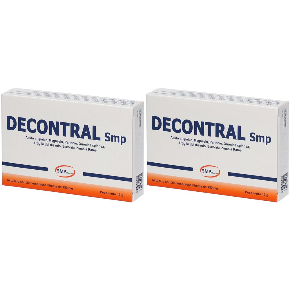 Decontral Smp Compresse Set da 2