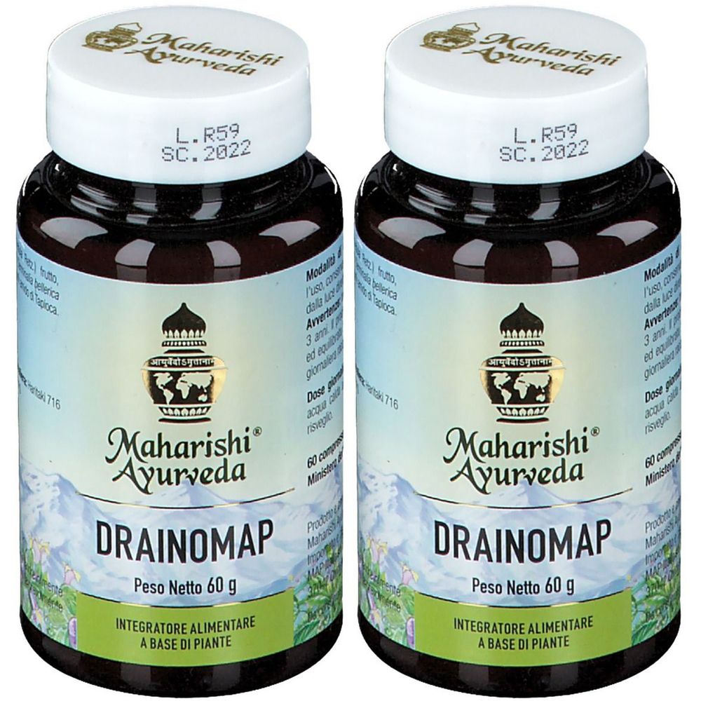 DRAINOMAP Maharishi® Ayurveda Set da 2