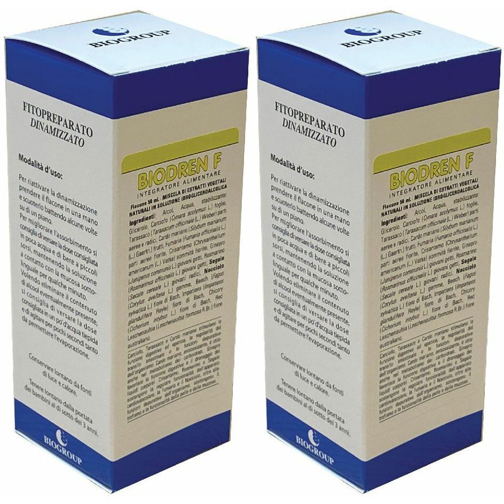 Biogroup Biodren F Set da 2
