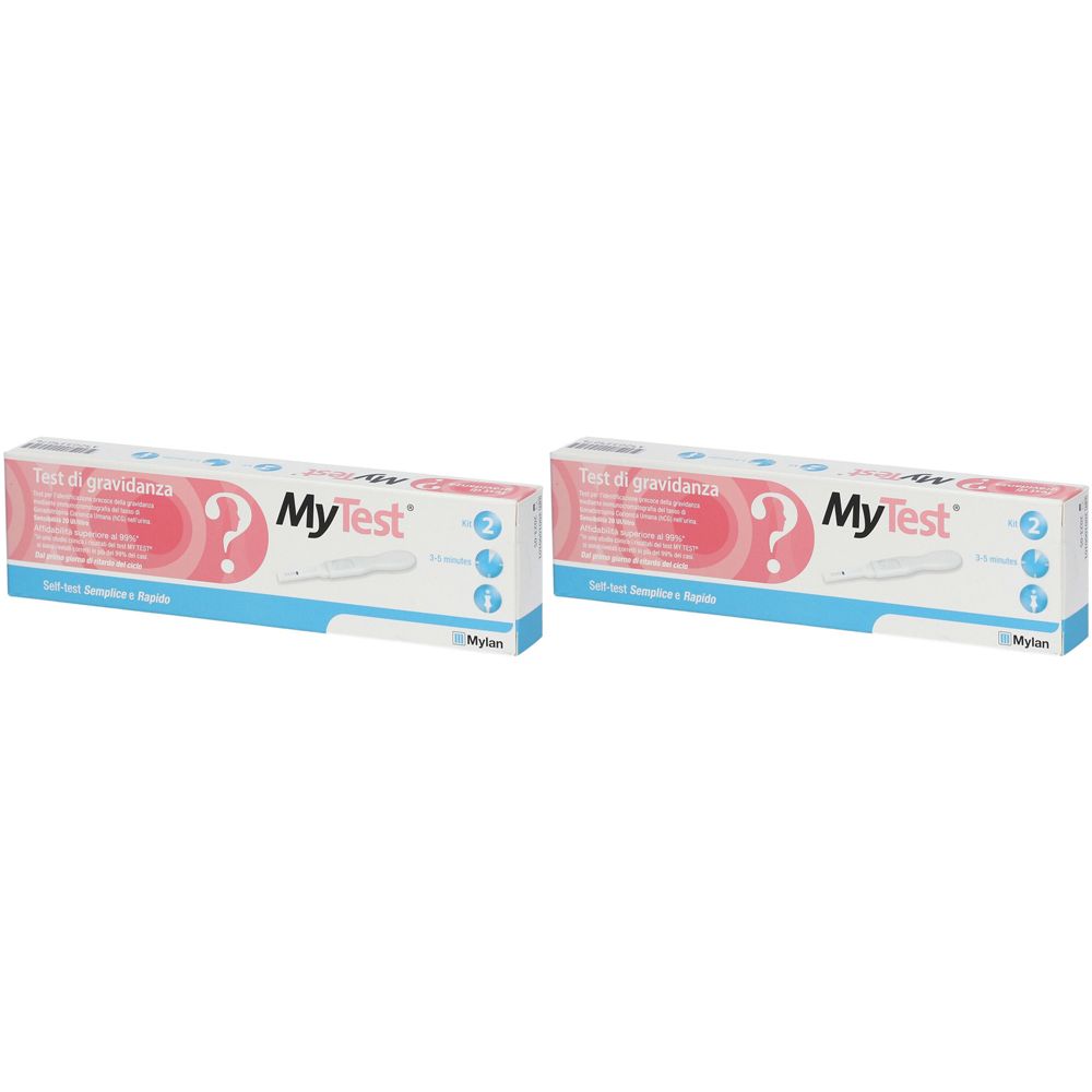 Mylan My Test® Test di Gravidanza Set da 2