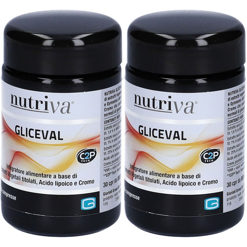 Nutriva® GLICEVAL Set da 2
