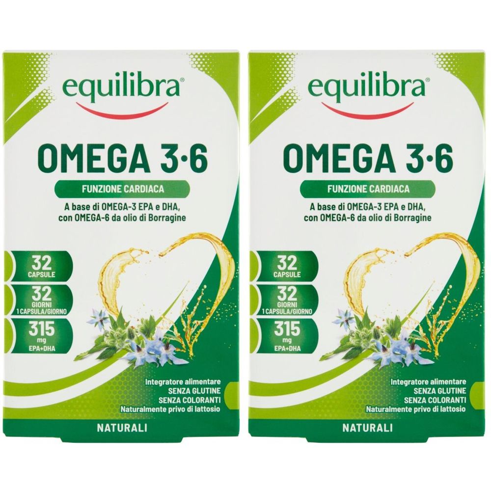 Equilibra® OMEGA 3-6 Set da 2