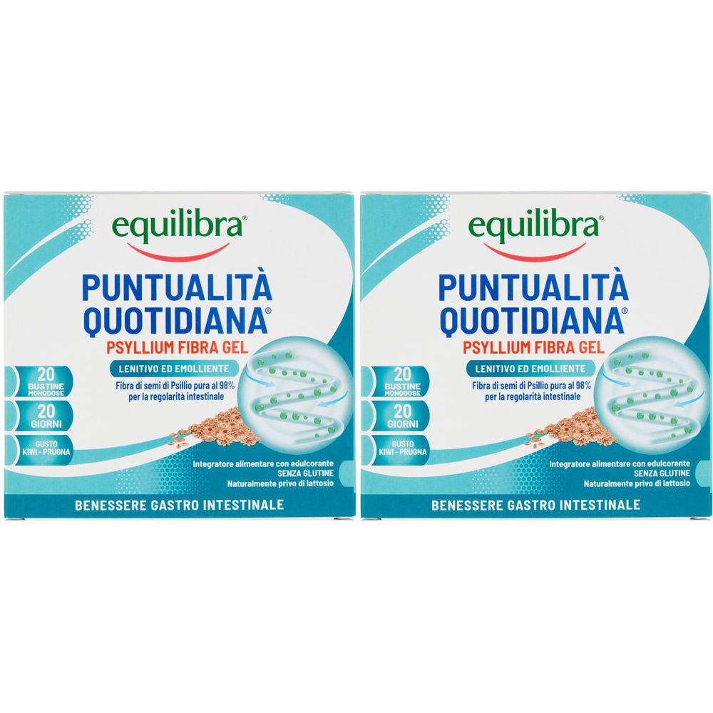 Psyllium Fibra-Gel Equilibra® Set da 2