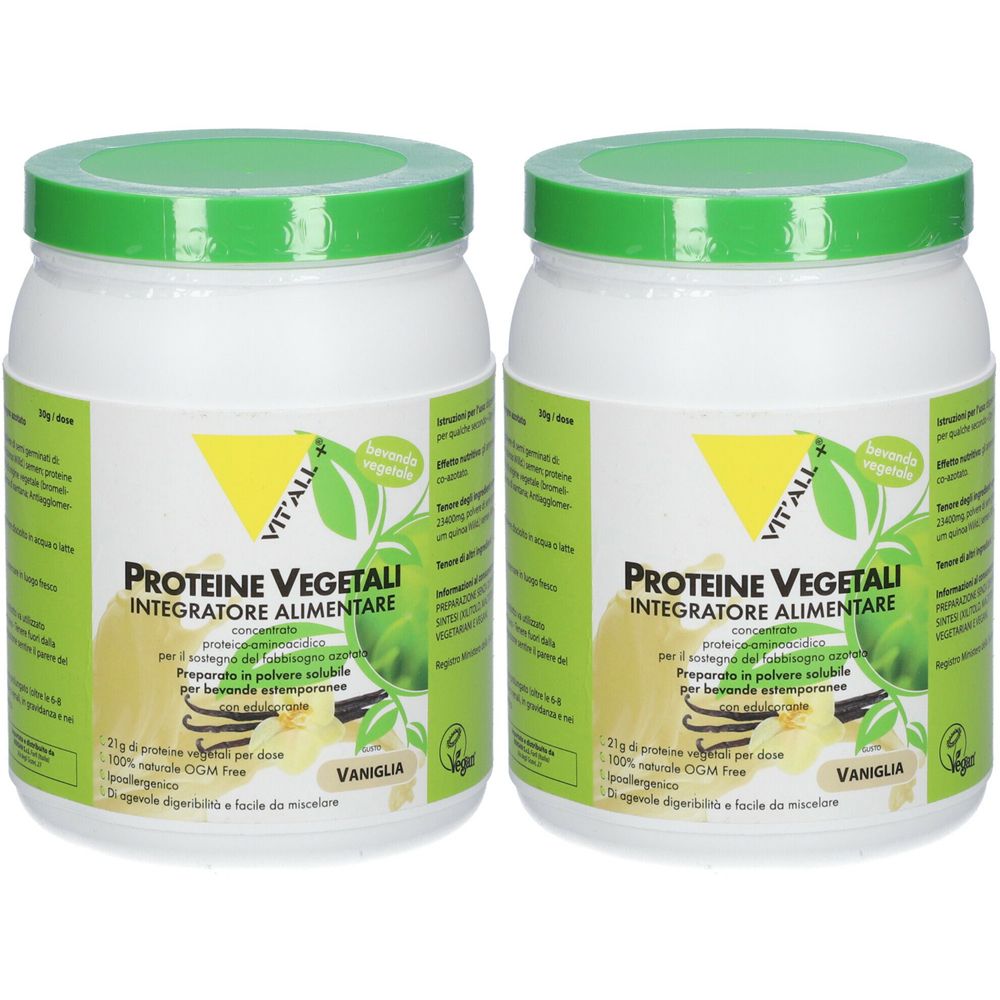 VITALL +® PROTEINE VEGETALI Set da 2
