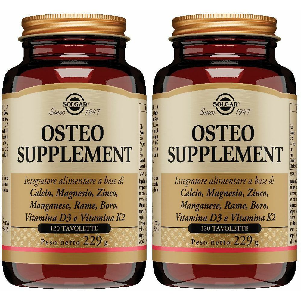 SOLGAR® Osteo Supplement Set da 2