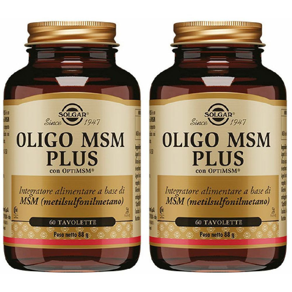 SOLGAR® Oligo Msm Plus Con Optimsm Set da 2