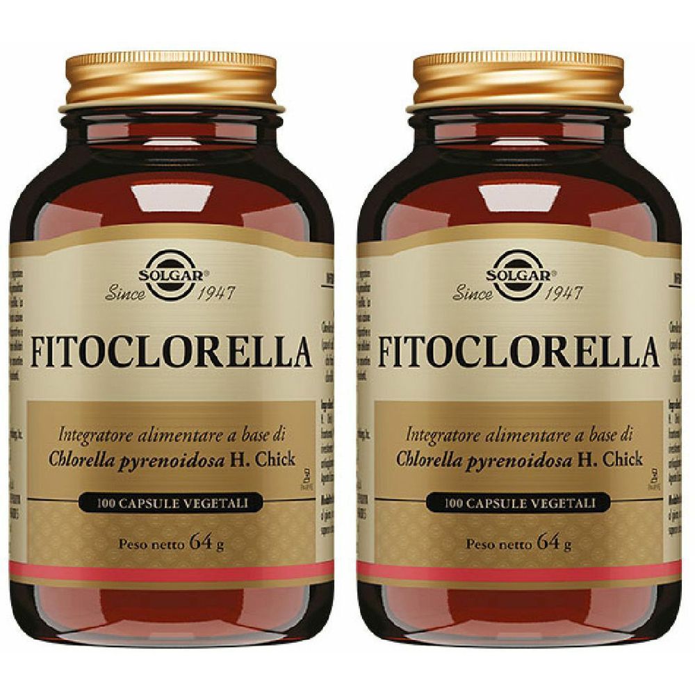 Solgar® FITOCLORELLA Set da 2