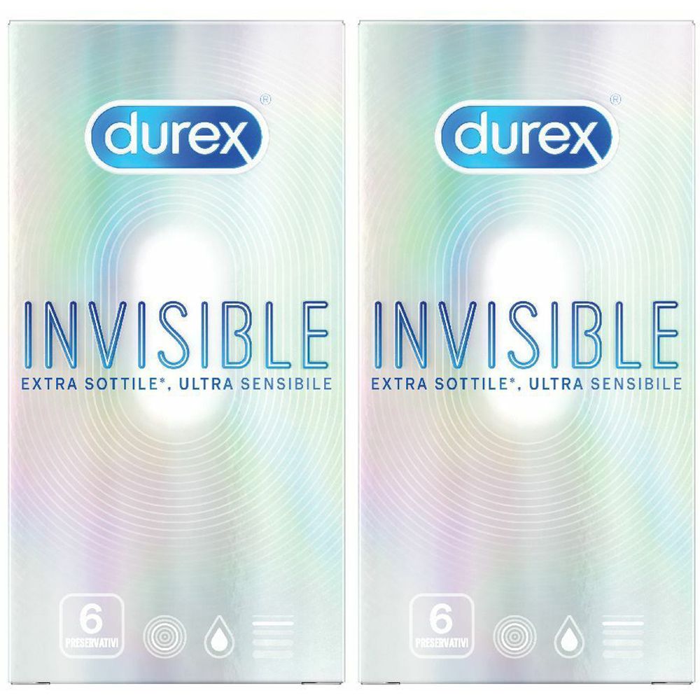 Durex® Love Sex Invisible Ultra Sottile Set da 2