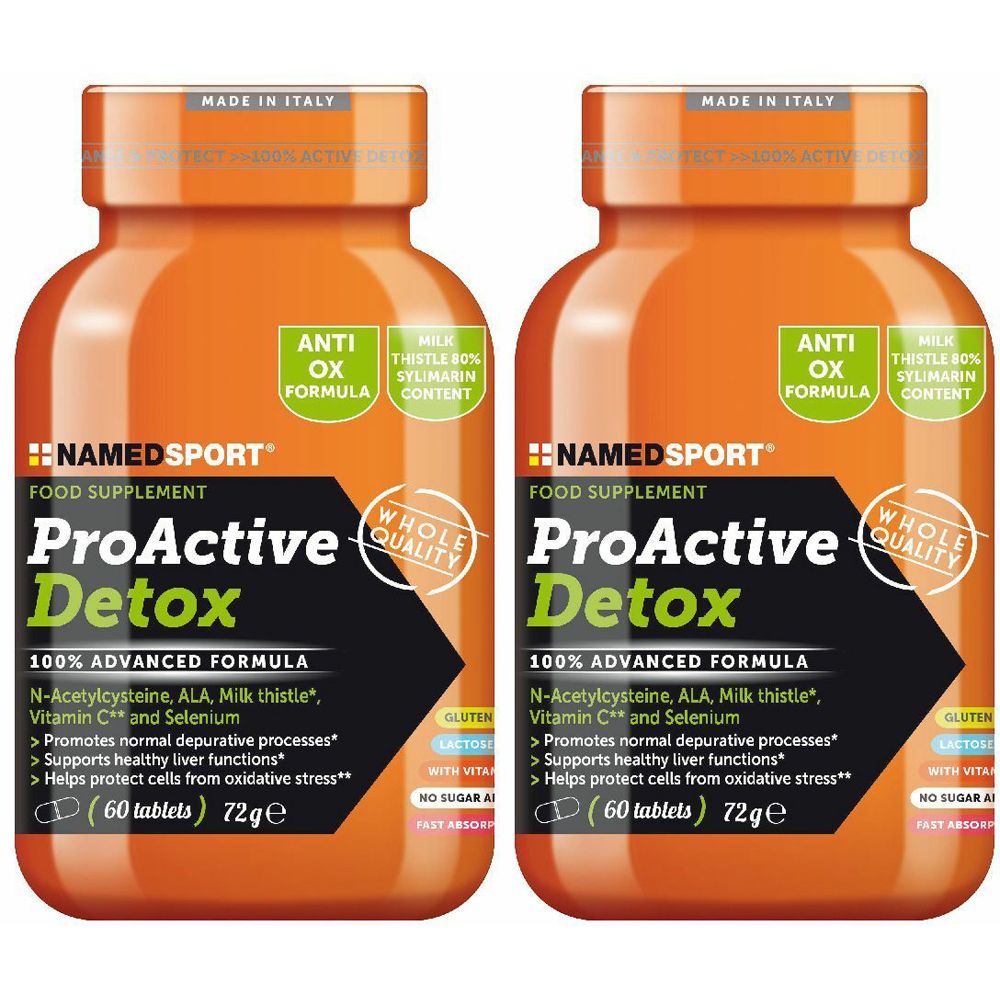 NAMEDSPORT® Proactive Detox Set da 2