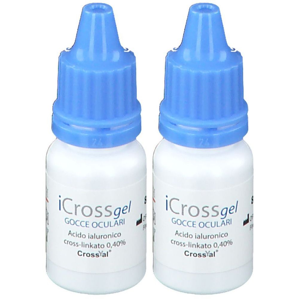 iCross Gel Gocce Oculari Set da 2