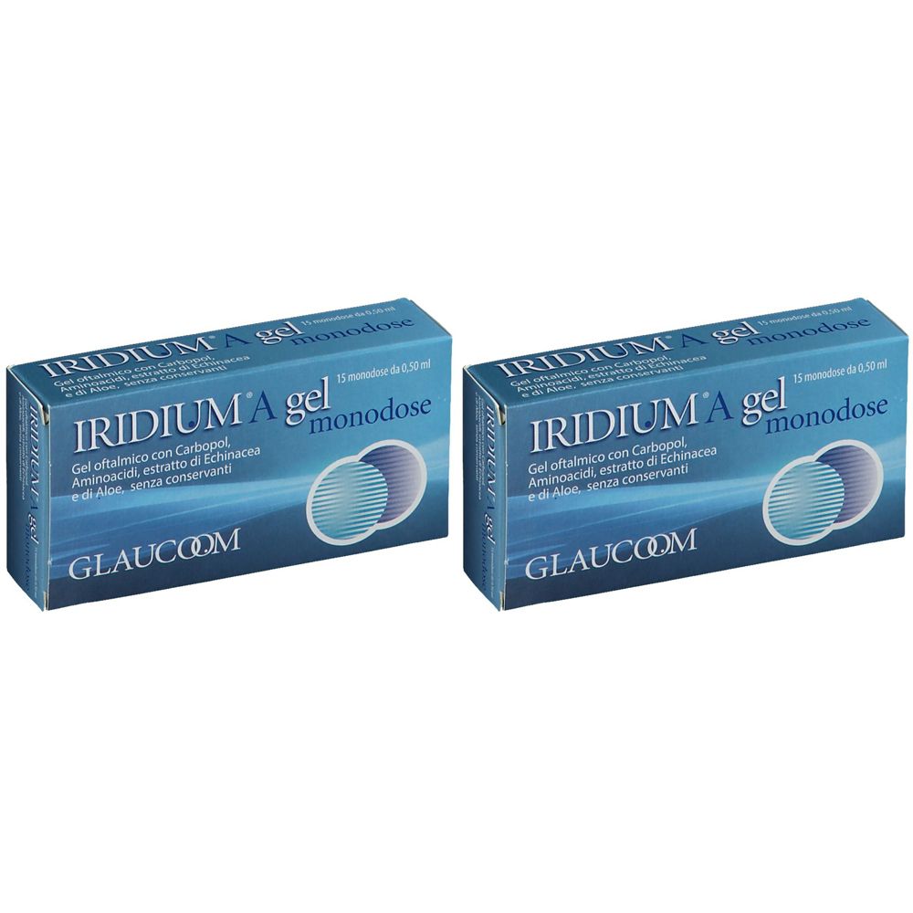 GLAUCOOM Iridium® A Gel Monodose Set da 2