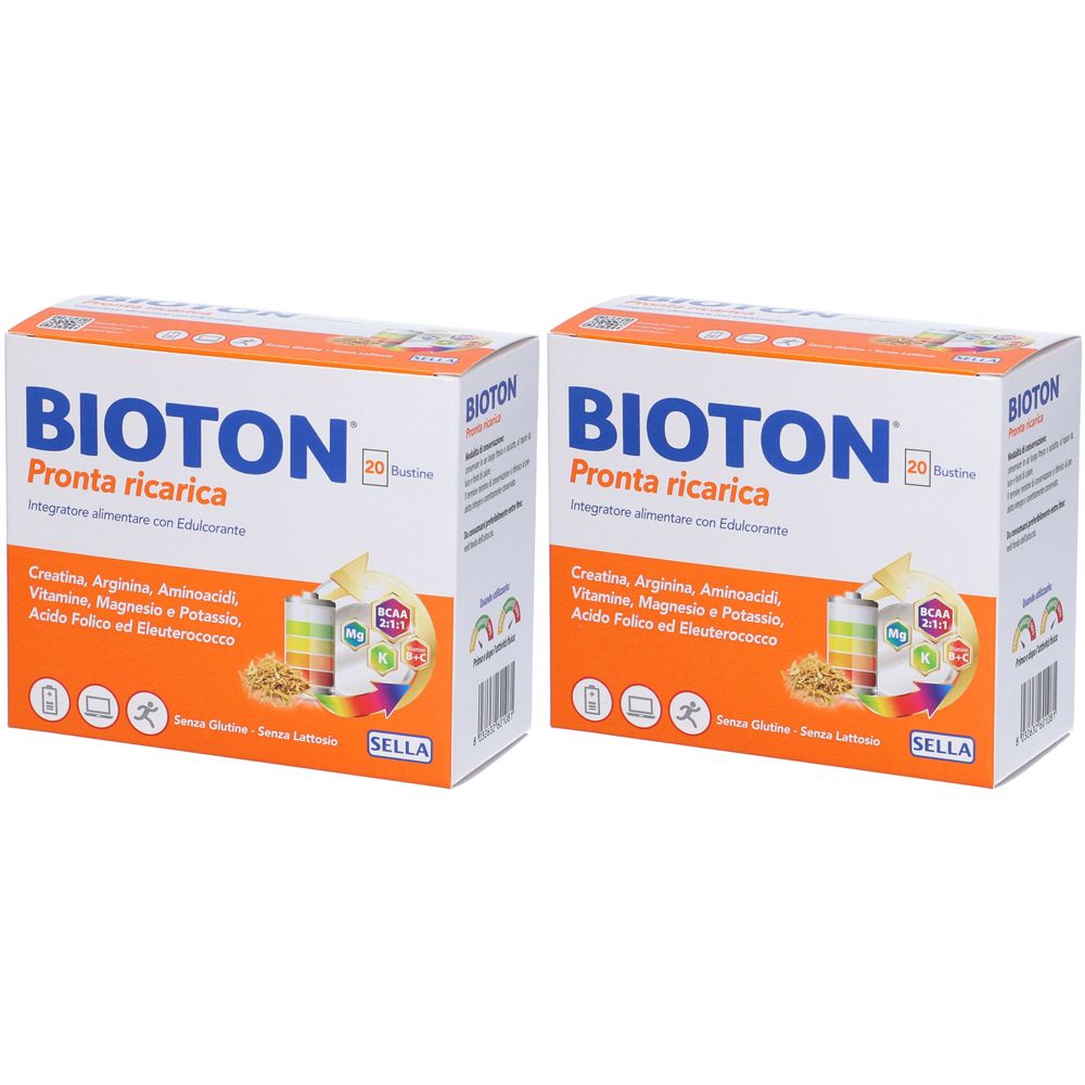 BIOTON Pronta Ricarica Set da 2