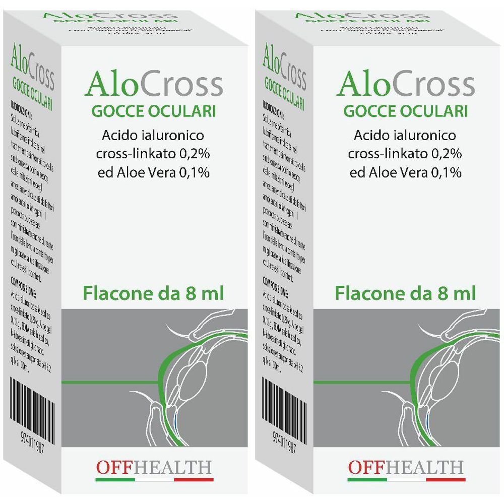 AloCross Gocce Oculari Set da 2