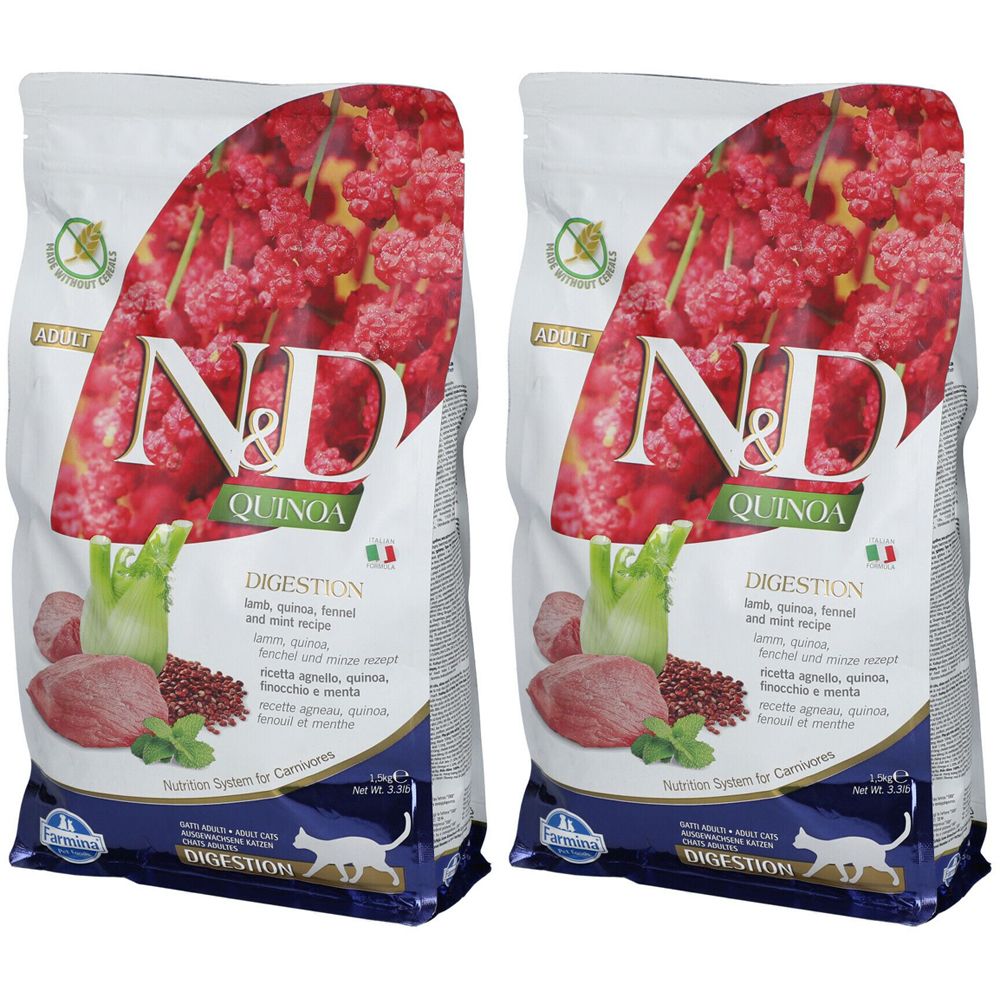 Farmina® N&D Quinoa Digestion Adult Set da 2