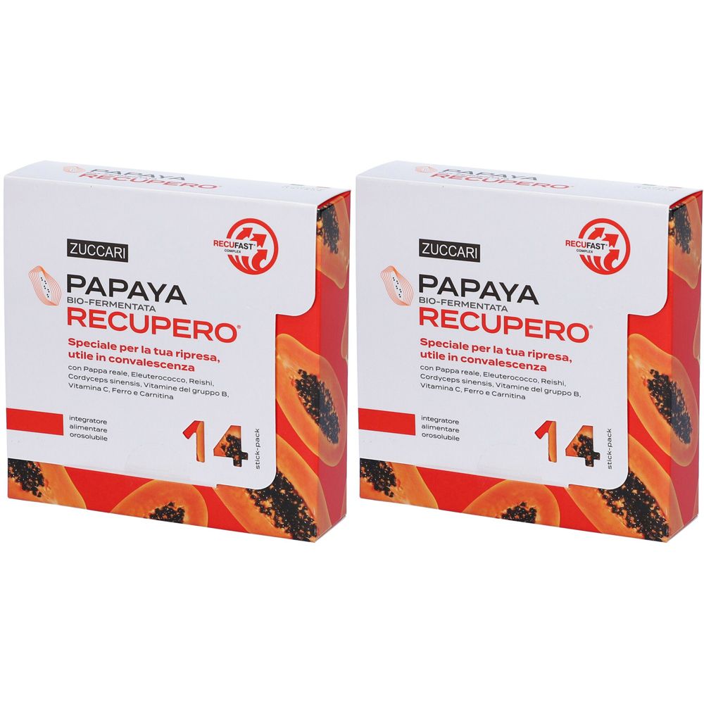 ZUCCARI Papaya Recupero Set da 2