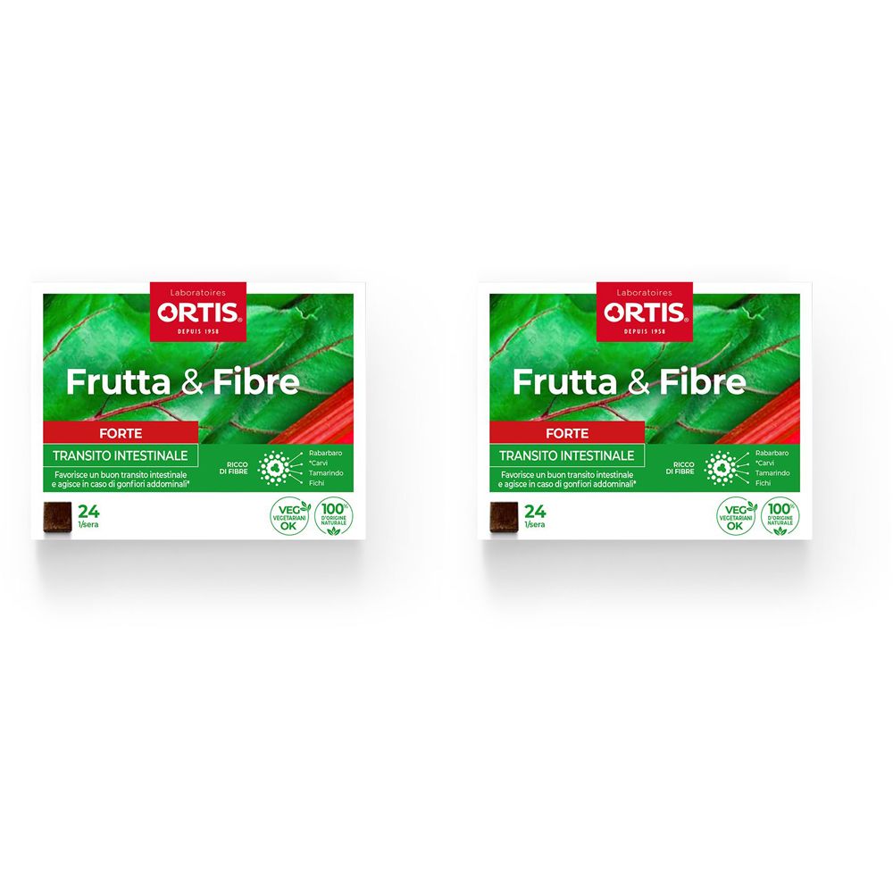 Ortis Frutta&Fibre Forte Set da 2