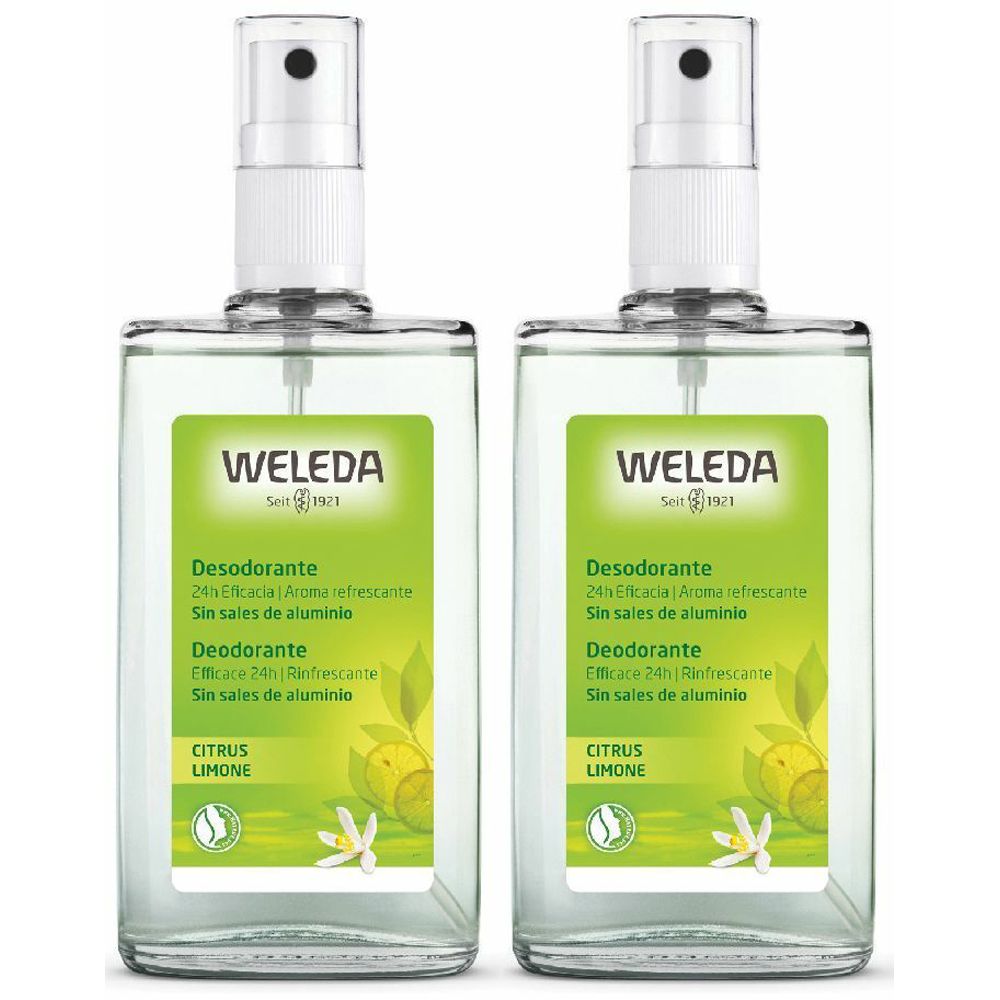 WELEDA Deodorante Limone Set da 2