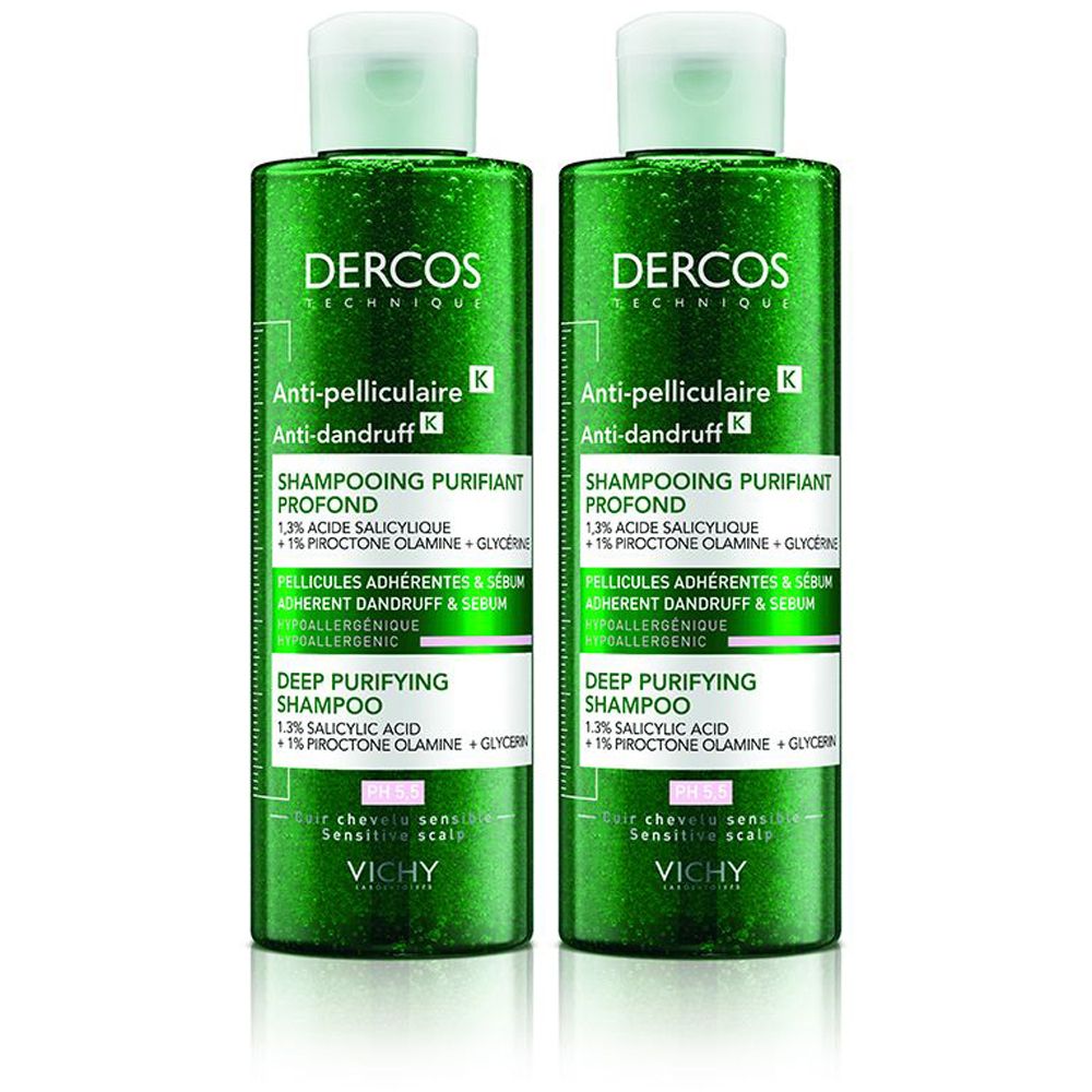 Vichy Dercos Shampoo Anti-forfora K 250 ml Set da 2