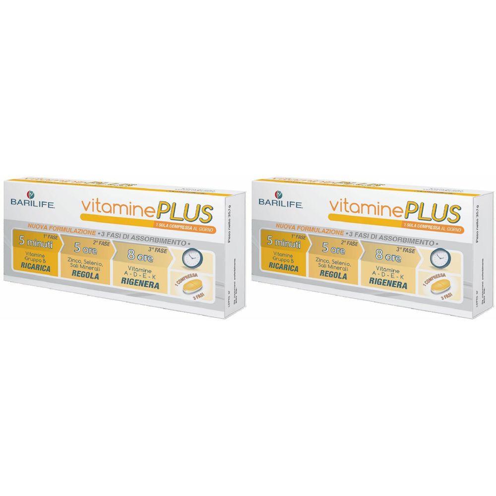 Barilife Vitamine Plus Compresse Set da 2