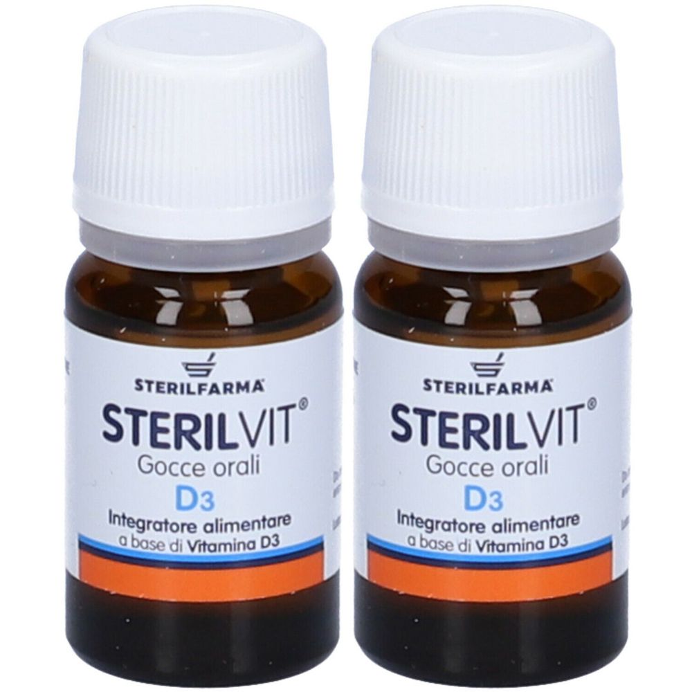Sterilvit Gocce Orali D3 Set da 2