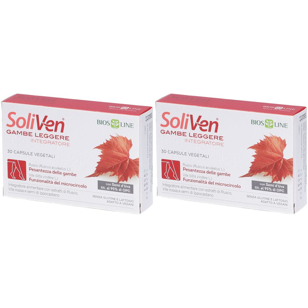 BIOS LINE  SoliVen GAMBE LEGGERE Set da 2