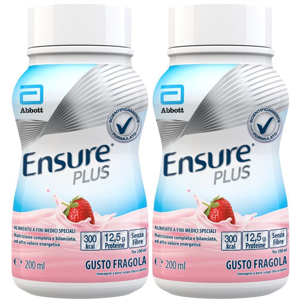 Ensure PLUS Fragola Set da 2